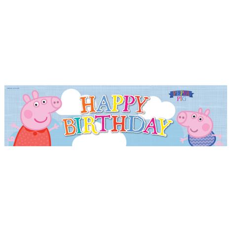 Peppa Pig Birthday Banner & Party Balloons Pack £1.99